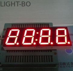 Υψηλό φωτεινό ψηφίο 4 επτά οδηγημένη τμήμα κοινή κάθοδος επίδειξης 0,80 ίντσες