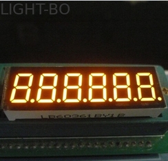 Ηλεκτρονικές κλίμακες 6 ψηφίο επίδειξη 0,36 ίντσα η εξαιρετικά φωτεινή Amber 7 οδηγήσεων τμήματος