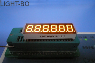 7 επίδειξη 0,36 ίντσα η εξαιρετικά φωτεινή Amber των οδηγήσεων τμήματος για τις ηλεκτρονικές κλίμακες