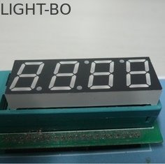 Οθόνη LED τεσσάρων ψηφίων επτά τμημάτων 100 - 120 mcd για οθόνη ρολογιού LED μικροκυμάτων