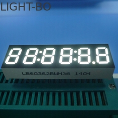 6 ψηφίο επίδειξη 7 οδηγήσεων τμήματος, των εξαιρετικά ρολόι Diplay φωτεινών άσπρων οδηγήσεων 0,36 ίντσες
