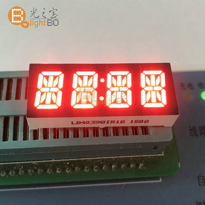Καλή τιμή. Υπερ φωτεινό κόκκινο 0,39 ιντσών Ανόδιο 4 ψηφίων 14 τμήματα LED οθόνη σε απευθείας σύνδεση