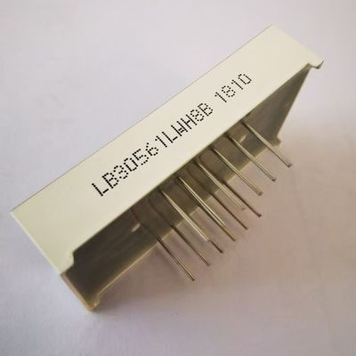 Καλή τιμή. Υπερφωτεινή λευκή γκρίζα επιφάνεια 7 τμήματα 3 ψηφίων 14,2 mm κοινή καθοδική οθόνη LED για ελεγκτή θερμοκρασίας σε απευθείας σύνδεση