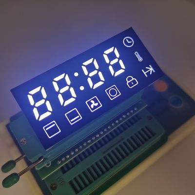 Καλή τιμή. Υπερφωτεινή λευκή κοινή καθοδική οθόνη LED επτά τμημάτων για έλεγχο φούρνου σε απευθείας σύνδεση