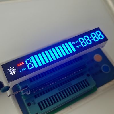 Καλή τιμή. Φωτεινή μπλε / λευκή / κόκκινη προσαρμοσμένη οθόνη LED 7 τμημάτων για κουζίνα σε απευθείας σύνδεση