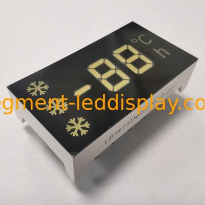 Καλή τιμή. 0.32 ίντσες (8,2 mm) 7-τμήμα LED οθόνη, υπεραπλούστερο λευκό, κοινό άνοδο για ψυγείο & οικιακές συσκευές ελέγχου σε απευθείας σύνδεση