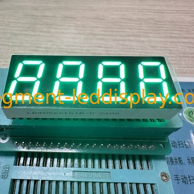 Καλή τιμή. 4-Ψηφιακή οθόνη LED 0,56 ιντσών (14,2mm) 7-τμημάτων – Καθαρό πράσινο, Κοινός άνοδος για πίνακες οργάνων & οικιακές συσκευές σε απευθείας σύνδεση