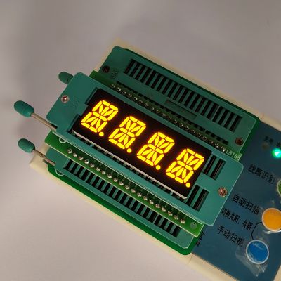 Καλή τιμή. Ultra Bright Yellow 4 Digit 16 Segment Alphanumeric LED Display for Instrument Panel σε απευθείας σύνδεση
