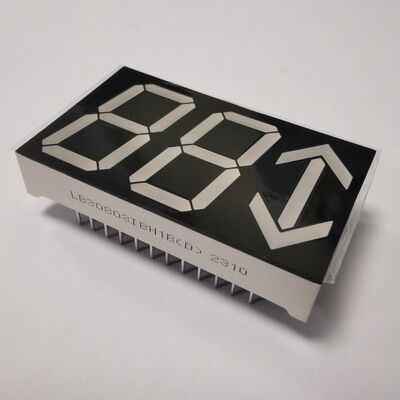 Καλή τιμή. Υπερφωτεινό μπλε 0,8 ίντσες (22,0 mm) 3-ψήφιο + βέλος 7-τμήμα κοινής ανόδου LED οθόνης για ανελκυστήρα / ανελκυστήρα δάπεδο δείκτες σε απευθείας σύνδεση