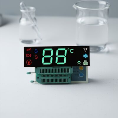 Καλή τιμή. Προσαρμοσμένη Πολύχρωμη Αόρατη-Όταν-Ανενεργή Οθόνη LED 7-Segment για Διανομείς Νερού σε απευθείας σύνδεση