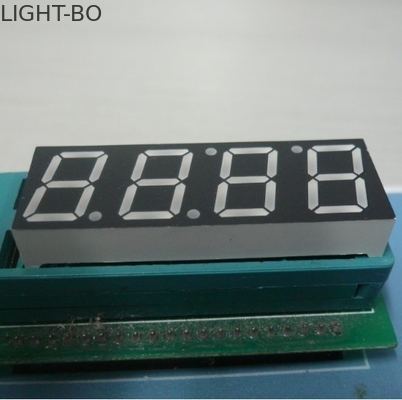 Οθόνη LED τεσσάρων ψηφίων επτά τμημάτων 100 - 120 mcd για οθόνη ρολογιού LED μικροκυμάτων