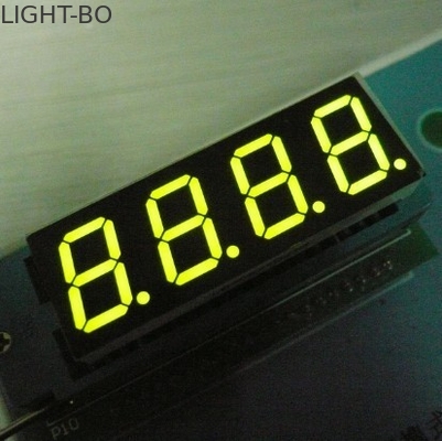 350 mm συνεχής πράσινη τετραψήφια 7 τμήματα LED / ηλεκτρονική επιφάνεια οθόνης