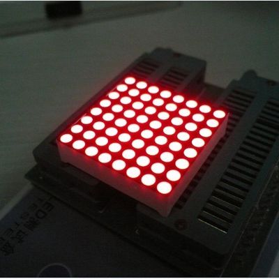 Υψηλής φωτεινότητας Κόκκινη 8X8 DOT Matrix LED Οθόνη 3mm για Ένδειξη Ανελκυστήρα