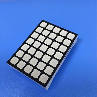 Καλή τιμή. 5mm Τετράγωνη Οθόνη LED 5X7 Dot Matrix, Καθοδική Σειρά, Άνοδος Στήλης, Εξαιρετικά Φωτεινό Κόκκινο για Ένδειξη Ορόφου Ανελκυστήρα με ROHS online
