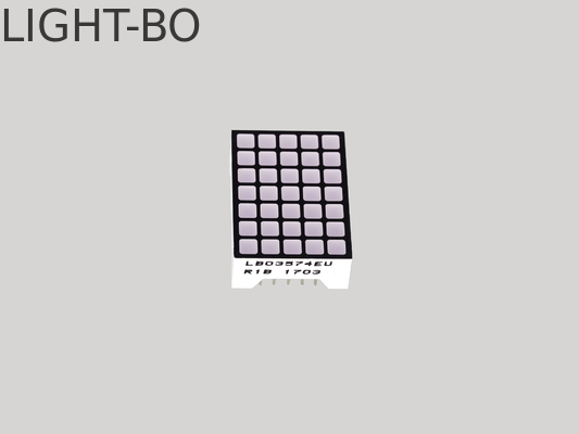 5*7 Πυκνωτή οθόνη με LED διαμέτρου Πυκνωτή οθόνη με LED διαμέτρου