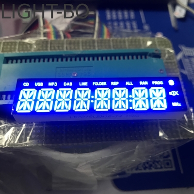 Καλή τιμή. Υπερλευκή προσαρμοσμένη οθόνη LED 8 ψηφίων 14 τμημάτων σε απευθείας σύνδεση