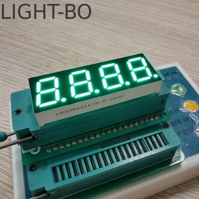 Καλή τιμή. Φωτεινή καθαρή πράσινη οθόνη LED 0,56 ιντσών 4 ψηφίων 7 τμημάτων για όργανα ελέγχου σε απευθείας σύνδεση