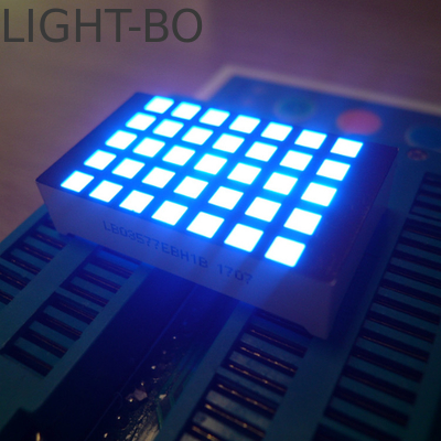 Υψηλή φωτεινότητα 5x7 Dot Matrix LED οθόνη με υψηλό ρυθμό ανανέωσης και -20°C έως 70°C