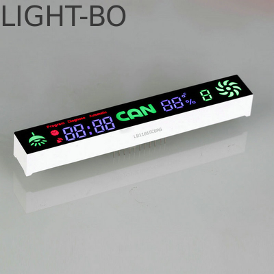Καλή τιμή. Πολυχρωματικό Custom 7 segment LED οθόνη για κουζίνα καπό σε απευθείας σύνδεση