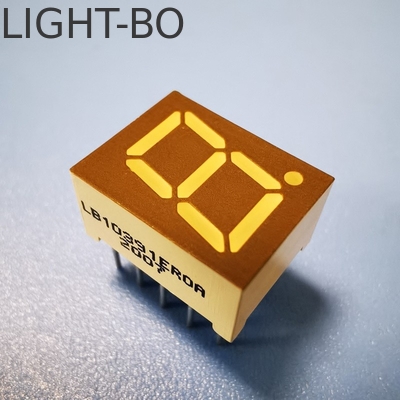 Εμφάνιση LED Super Bright Red Single Digit 0.39inch 7 Segment Κοινό Καθοδικό για Πίνακα Εργαλείων