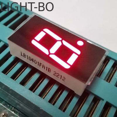 Υπερφωτεινή κόκκινη μονοψήφια οθόνη LED 7 τμημάτων κοινή κάθοδος