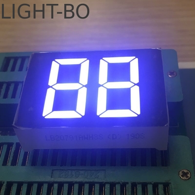 Καλή τιμή. 20mm 2 ψηφίων 7 τμήματα LED οθόνη κοινό λευκό χρώμα για ψηφιακό θερμαντήρα νερού σε απευθείας σύνδεση