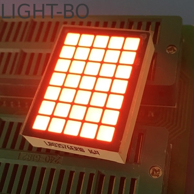 Υπερ φωτεινό κόκκινο τετράγωνο DOT Matrix 5 * 7 LED οθόνη για ανελκυστήρα δείκτη αριθμού ορόφου