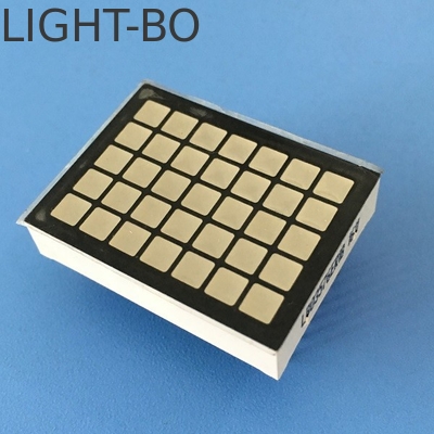 Διάμετρος DOT Matrix LED οθόνη Super Bright Red 5 * 7 για τον δείκτη αριθμού ορόφου ανελκυστήρα