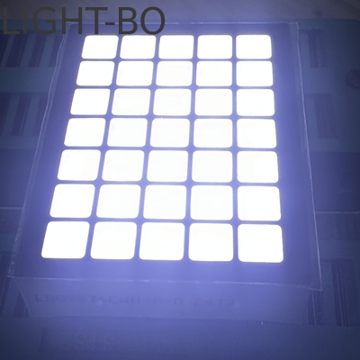 Υπερ-λευκή τετραγωνική οθόνη LED 5*7 για τον δείκτη αριθμού ορόφου ανελκυστήρα
