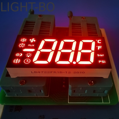 Καλή τιμή. 3 ψηφία 7 τμήματα κοινής ανόδου Super Bright Red LED οθόνη για το πίνακα ελέγχου ψύξης σε απευθείας σύνδεση