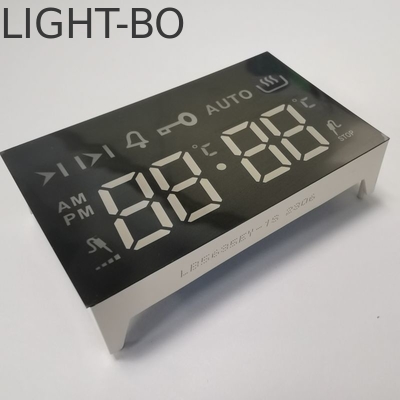 Οθόνη LED 7 τμήματα Ultra Bright Amber 4 ψηφίων Κοινό άνοδο για 4 πλήκτρα Touch Ενσωματωμένο στο φούρνο