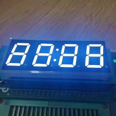 Υπερ φωτεινό λευκό 14,2mm 4 ψηφίων 7 τμήματα LED ρολόι οθόνη κοινό κάθοδο για ψηφιακό χρονόμετρο