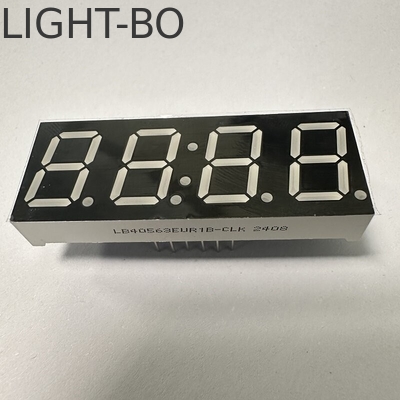 Για τον έλεγχο της θερμοκρασίας 4 ψηφία 14.2mm καθαρό πράσινο 7 τμήματα LED οθόνη κοινή άνοδος