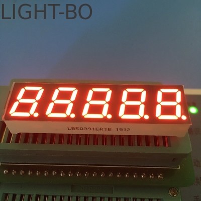 Καλή τιμή. 7 τμήματα LED οθόνη 0,39 ιντσών 5 ψηφίων κοινό κάθοδο Super Bright Red για ψηφιακό μετατροπέα συχνότητας σε απευθείας σύνδεση