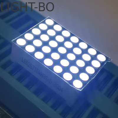 Υπερφωτεινή λευκή 0,7 ίντσες 1,9 mm 5 X 7 DOT Ματρίκη LED οθόνη