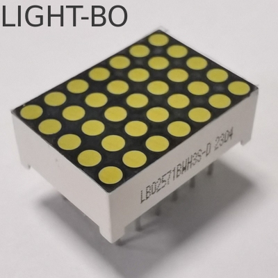 0.7inch 1.9mm 5 X 7 DOT Matrix Ultra Bright White LED Display για τον δείκτη αριθμού ορόφου ανελκυστήρα