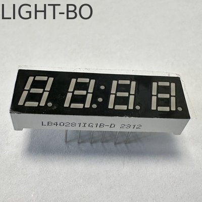 Καλή τιμή. Ηλεκτρονική οθόνη LED 7 τμήματος 4 ψηφίων Καθαρό πράσινο κοινό κάθοδο για την υγρασία θερμοκρασίας σε απευθείας σύνδεση