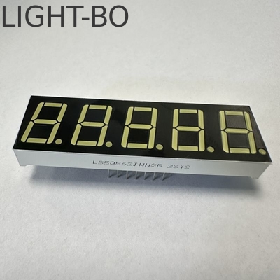 Καλή τιμή. 0.56 ιντσών 5 ψηφίων Ultra Bright White 7 Segment LED οθόνη κοινό κάθοδο για τον έλεγχο της διαδικασίας σε απευθείας σύνδεση