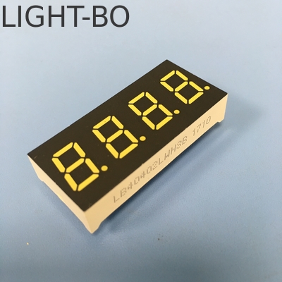 Καλή τιμή. Οθόνη LED 4 ψηφίων 0,4 ιντσών 7 τμημάτων Ultra White Common Anode για το πίνακα οργάνων σε απευθείας σύνδεση
