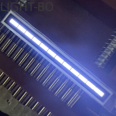 Φωτεινά λευκά 12 τμήματα LED Light Bar LED Display για επίπεδα Σημάδι