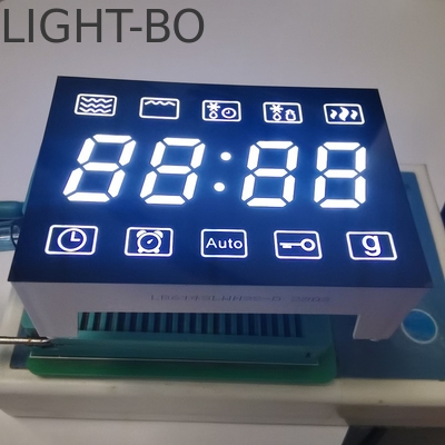 Υπερφωτεινά λευκά μικροκυμάτων 7 τμήματα LED οθόνη 4 ψηφίων κοινό κάθοδο