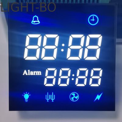 Προσαρμοσμένη Ultra White / Blue 7 Segment LED οθόνη κοινή κάθοδος για ψηφιακό ωροδιακόπτη φούρνου