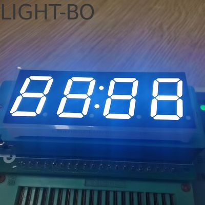 Υπερλευκή 4 ψηφία 7 τμήματα LED ρολόι οθόνη κοινό κάθοδο για ψηφιακό χρονόμετρο