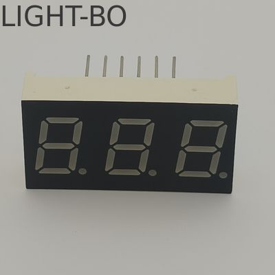 Καλή τιμή. Τριψήφια 0,4 ιντσών 7 τμήματα LED οθόνη Κίτρινο κοινό άνοδο σε απευθείας σύνδεση