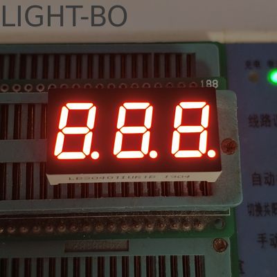 Καλή τιμή. 0.4 ίντσες Ultra Bright Red 7 Segment LED Display Τριψήφιο κοινό άνοδο σε απευθείας σύνδεση
