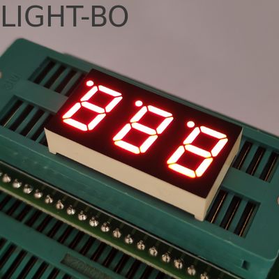 0.4in CA 3-digit 7-Seg LED, Ultra Bright Red Display για τον δείκτη θερμοκρασίας