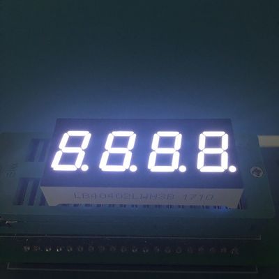 Καλή τιμή. 4 ψηφία 0,4 ίντσες 7 τμήματα Ultra Bright White LED Display Κοινή κάθοδα για ακριβή παρακολούθηση οργάνων online