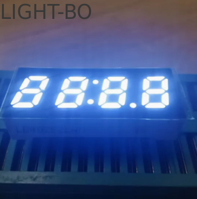 4 ψηφία κοινό ανόδιο 0,8 ιντσών 7 τμήματα LED ρολόι οθόνη για φούρνο αερίου