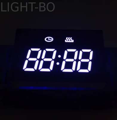 Καθαρό πράσινο 0,49 ίντσες 4 ψηφία 7 τμήματα LED οθόνη κοινό κάθοδο για τον ελεγκτή θερμοκρασίας