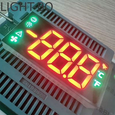 Καλή τιμή. 3-ψήφια 7-τμήμα LED οθόνη, 0,67 ιντσών (17 mm), διχρωματική (Ultra Bright Red / Pure Green), κοινή κάθοδα για το σπίτι σε απευθείας σύνδεση